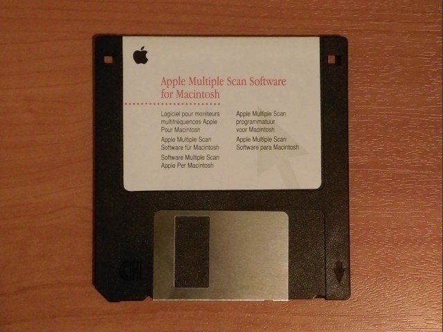 Apple Multiple Scan Software for Macintosh v2.0.2 (1996)