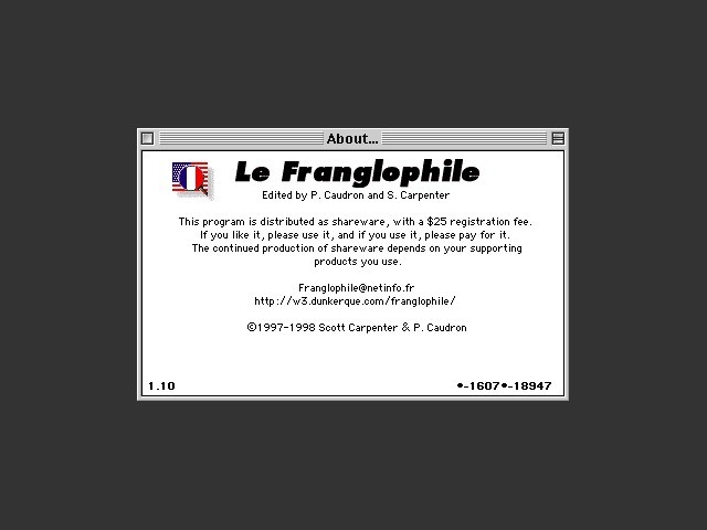Le Franglophile (1997)