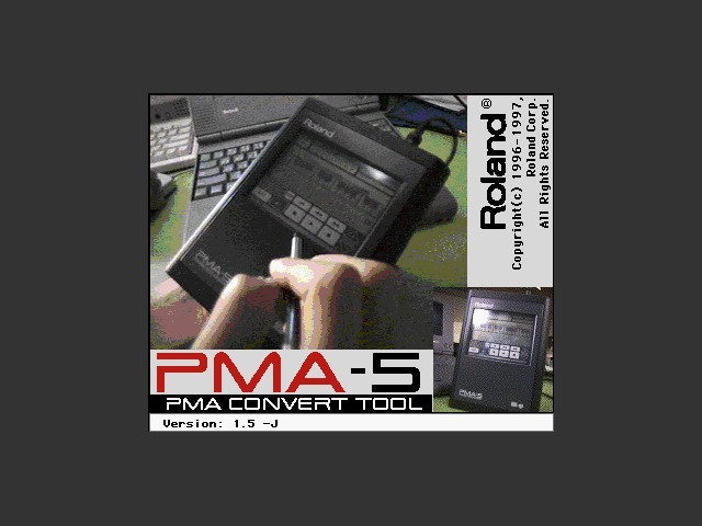 Roland PMA-5 Convert Tool (1997)