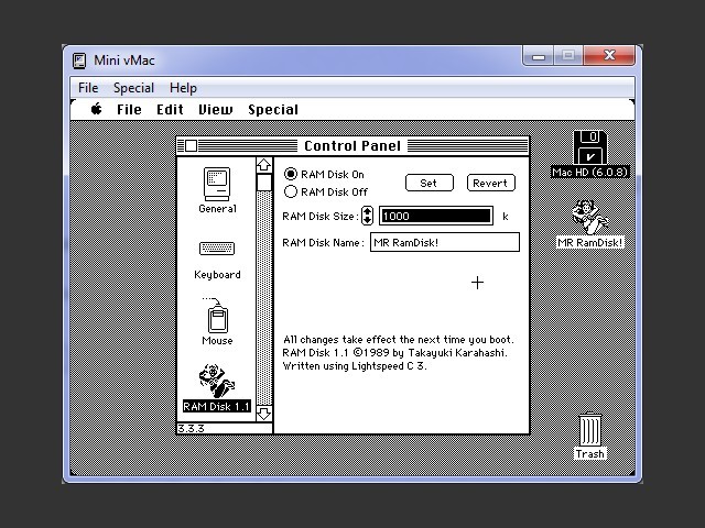 RAM Disk 1.1 (1989)