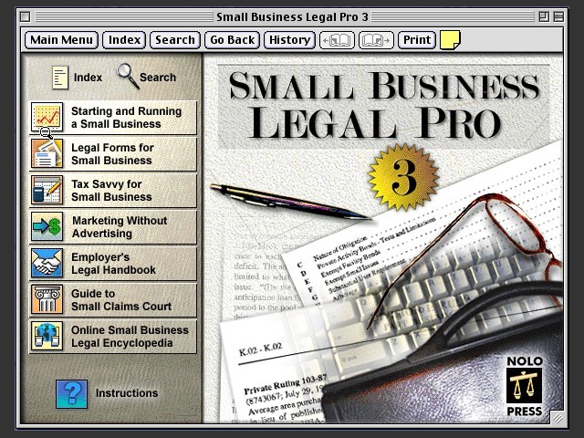 Small Business Legal Pro 3 (1997)