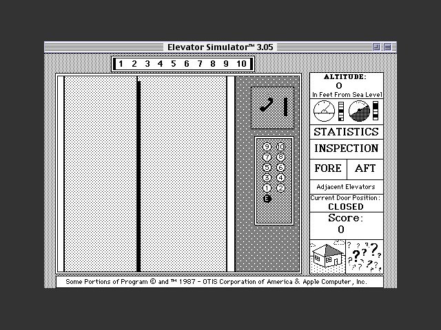 Elevator Simulator (1987)