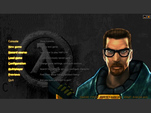 Half-Life for Mac (Xash3D) (Mods included) (2011)