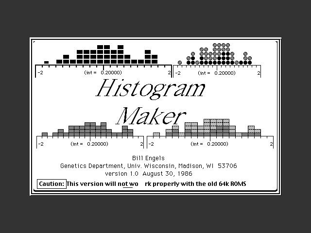Histogram Maker (1986)