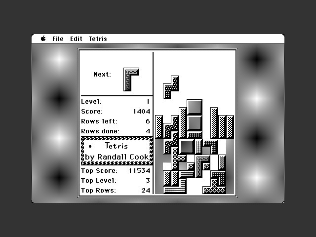 Wesleyan Tetris (1989)