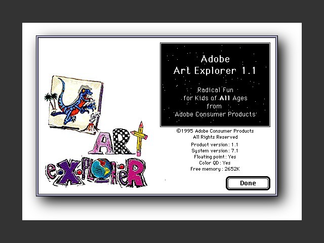 Adobe Art Explorer Deluxe (1995)