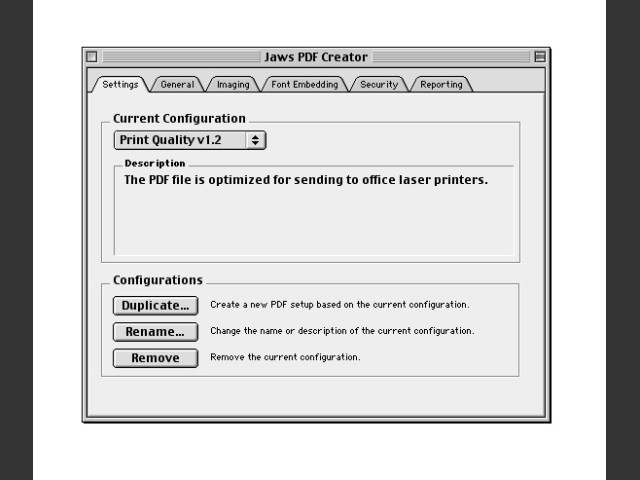 Jaws PDF Creator v2.1.1 (2002)