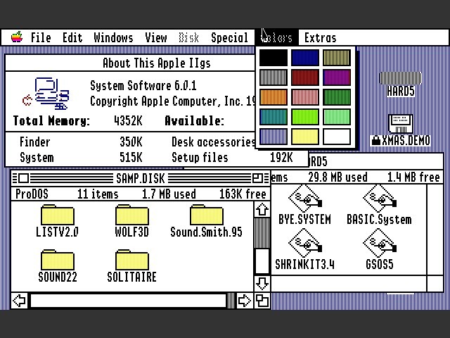 GS/OS for Apple IIgs (1987)