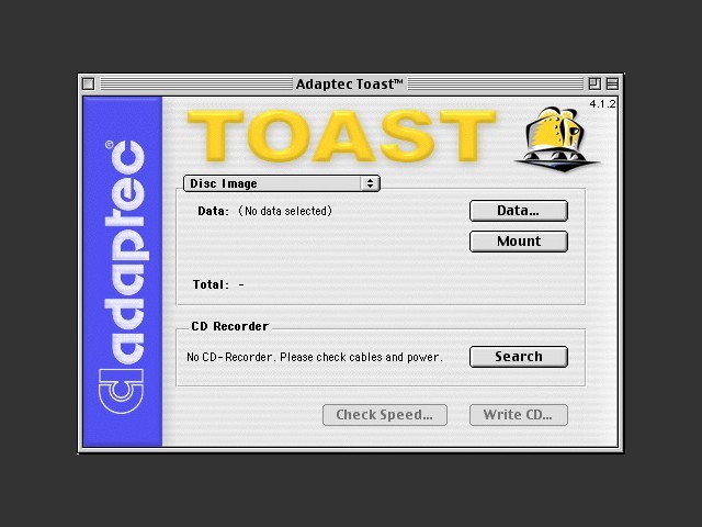 Toast Deluxe 4.x  [en_US] [fr_FR] [de_DE] (1999)
