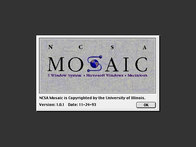 NCSA Mosaic (browser) (1993)