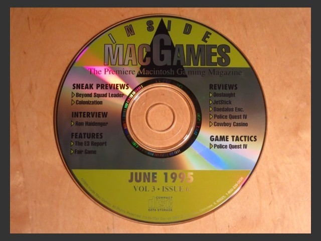 Inside Mac Games CD June 1995 (1995)