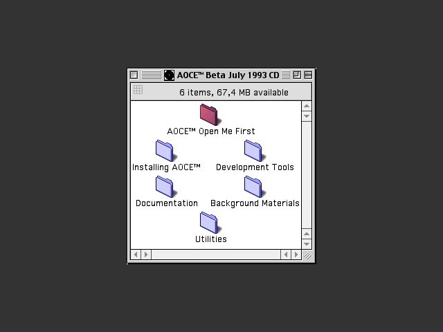 Apple Open Collaboration Environment (AOCE) (1993)