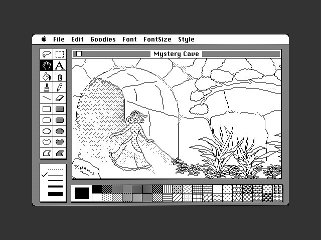 MacAw Coloring Book and Software Figures (1984)