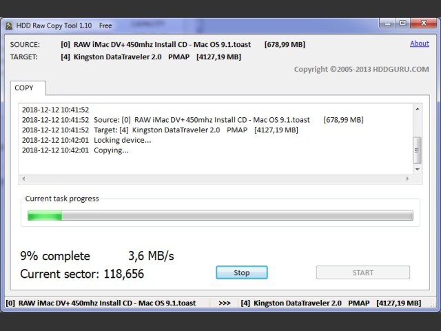 HDD Raw Copy Tool for Windows (2005)