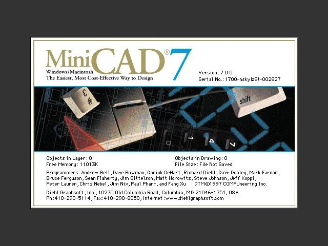 MiniCAD 7 (1997)