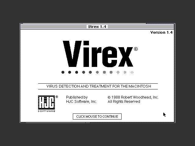 Virex 1.x (1988)