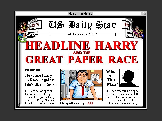 Headline Harry and the Great Paper Race (1991)