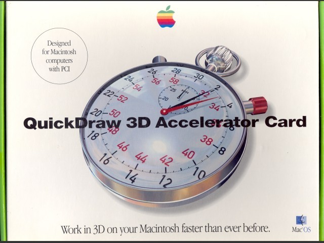 QuickDraw 3D Accelerator Card (1995)