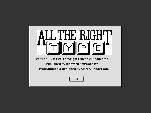 All The Right Type (1990)