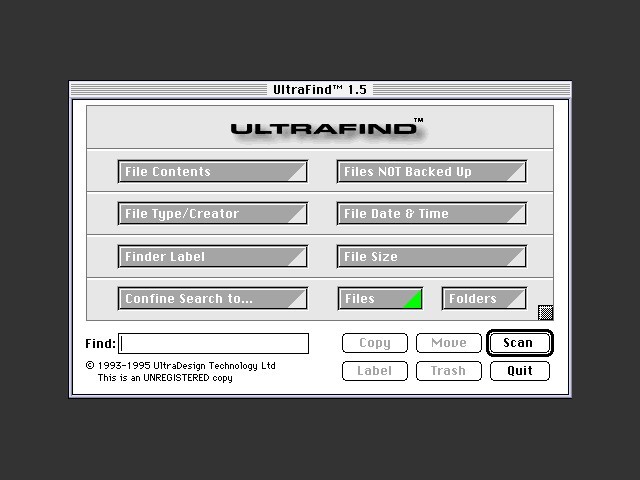 UltraFind 1.5 (1994)