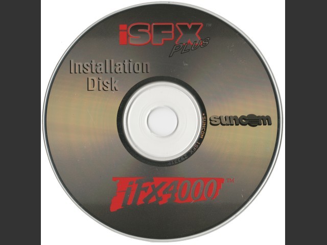 Suncom USB ISp CD (Joystick iFX 4000 USB Driver, iSFX Plus) (1999)