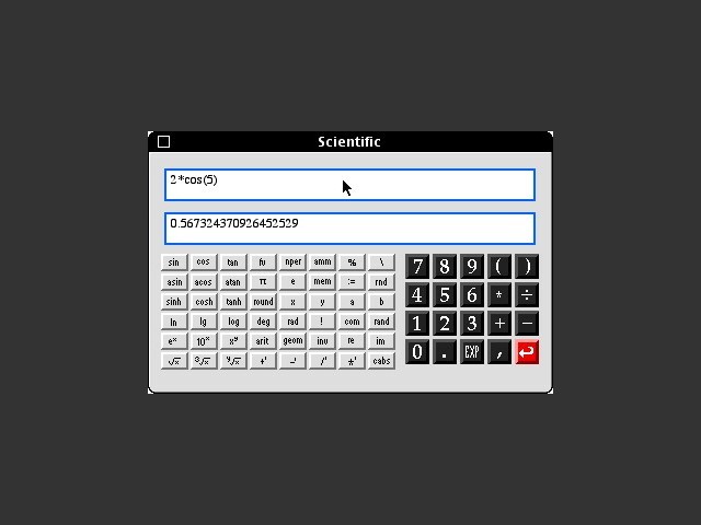 Extended Calculator II 2.01 (1996)