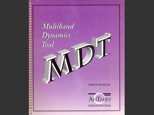 Multiband Dynamics Tool (1994)