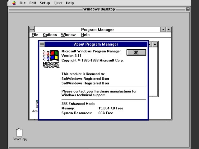 SoftWindows 2.0 (1994)