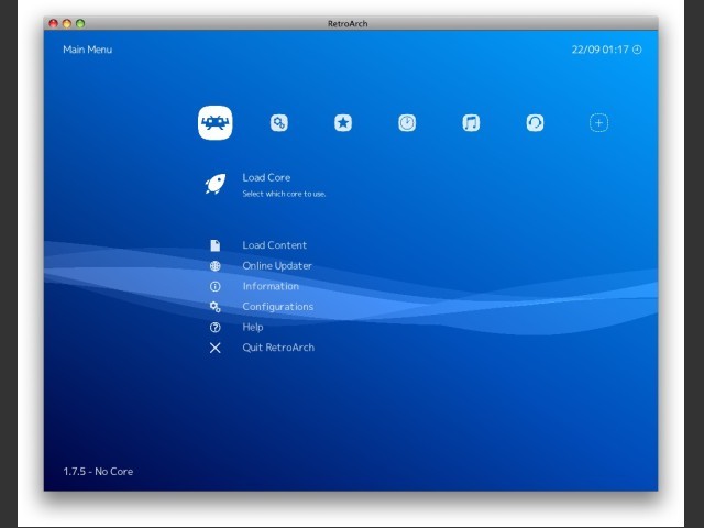 RetroArch 1.7.5 w/ cores (PPC + Intel) (2010)