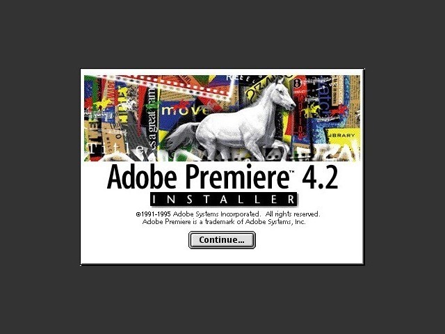 Adobe Premiere 4.2.1 + Dynamic Effects Vol 1 (1995)