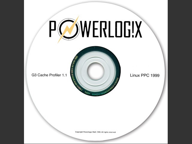 PowerLogix G3/G4 Cache Profiler + LinuxPPC 1999 (1999)