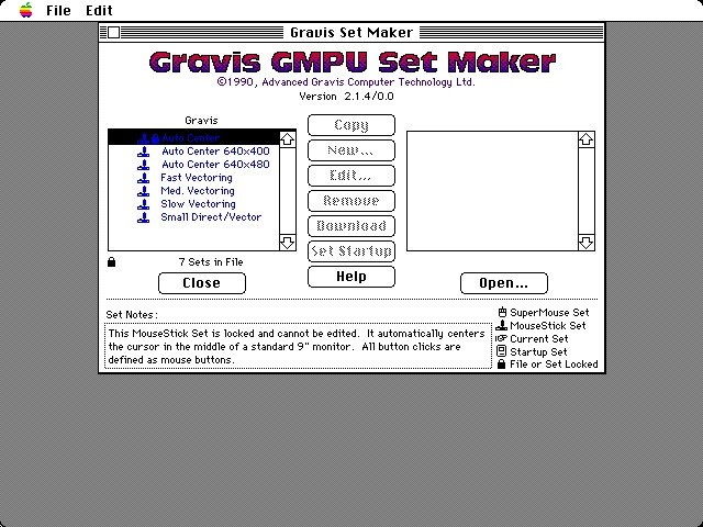 Advanced Gravis MouseStick (1990)