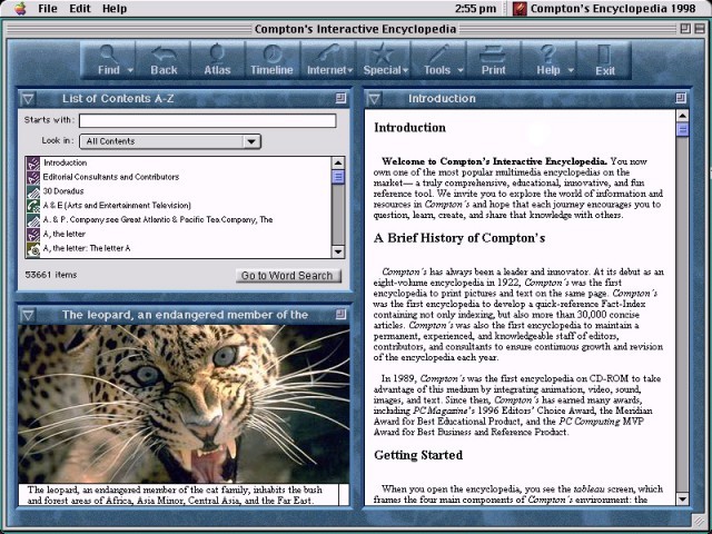 Compton's Interactive Encyclopedia: 1998 Edition (1998)