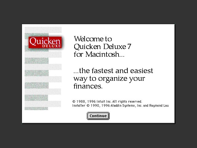 Quicken Deluxe 7 (1996)