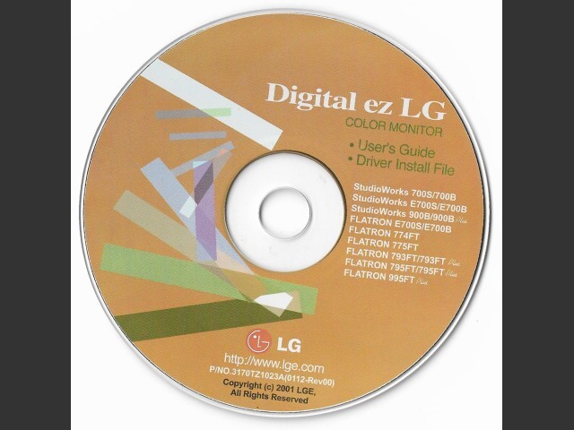 Digital ez LG: Color Monitor (2001)