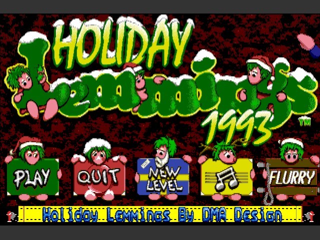 Holiday Lemmings (1993)