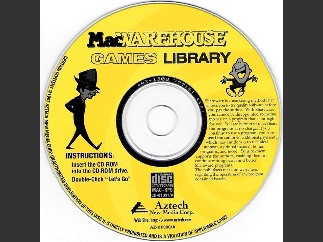 MacWarehouse Games Library (1997)