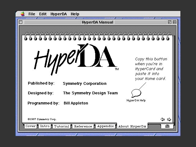 HyperDA (1987)