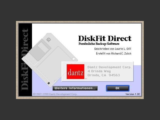 DiskFit Direct - Start 