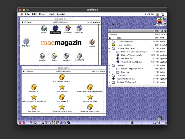 Mac Magazin CD 77 (2001)