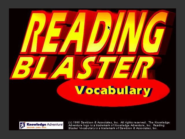 Reading Blaster: Ages 9-12 (1998)