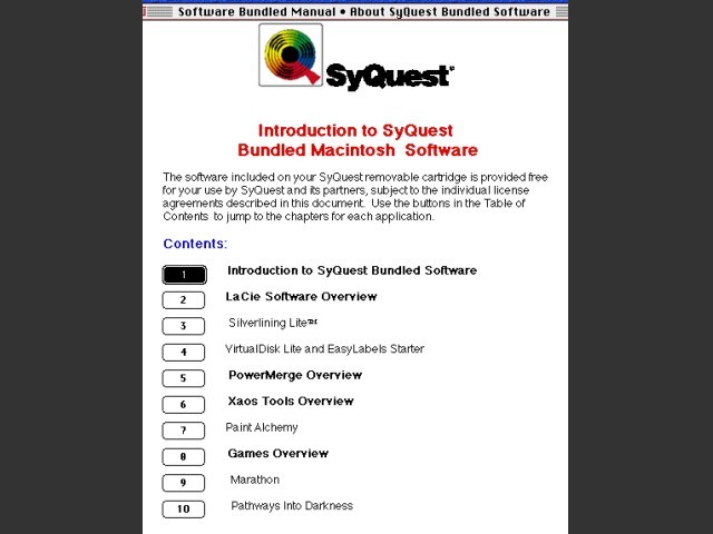 SyQuest disk freebies (1992)