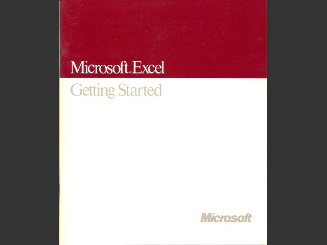Microsoft Excel 3.0 (1991)