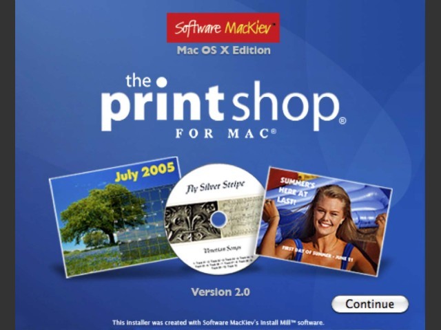 The Print Shop for Mac 2.0 (2005)