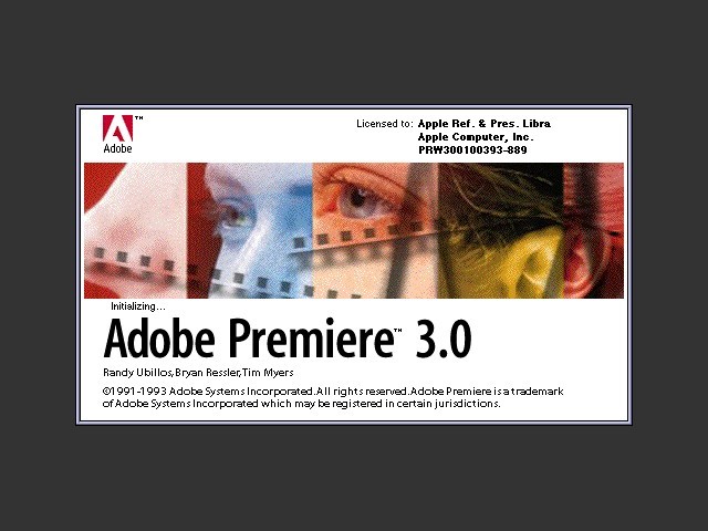 Adobe Premiere 3.0 (1993)