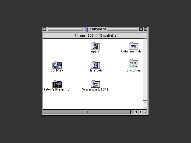 Bryce 2 software Addon (1997)