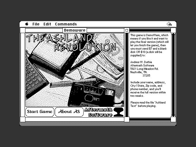 The Ashland Revolution (demo) (1987)