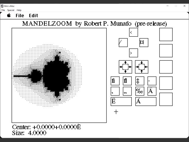 MANDELZOOM Pre-Release (1985)