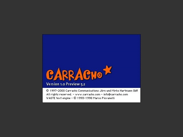 Carracho (client & server & tracker) (1997)