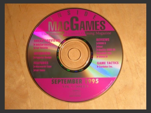 Inside Mac Games CD September 1995 (1995)